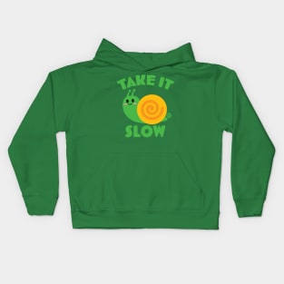 SLOW SNAIL Kids Hoodie